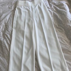 Zara high waisted wide leg trouser pants | size Small